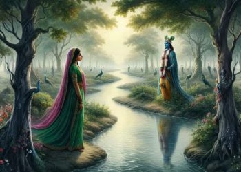 યમુનાજી શ્યામના પગલા પખાળેને